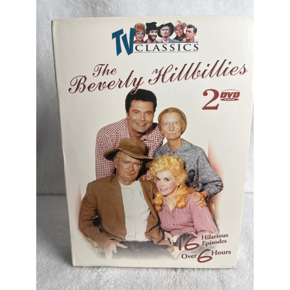 Classic The Beverly Hillbillies DVD Set Universal OS White Good